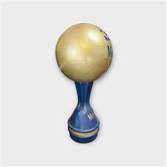 Modelo Soccer Ball Trophy Man-Cave Bar Memorbilia (Pickup only)